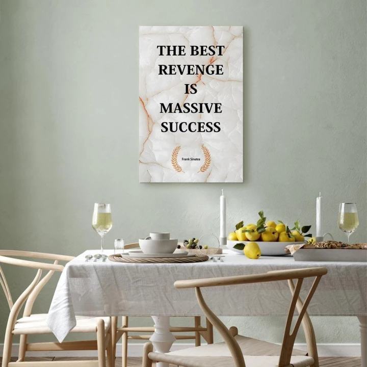 Obraz - The Best Revenge Is Massive Success (1-częściowy) pionowy