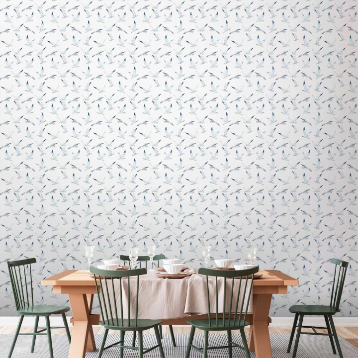 Tapeta - Latające mewy