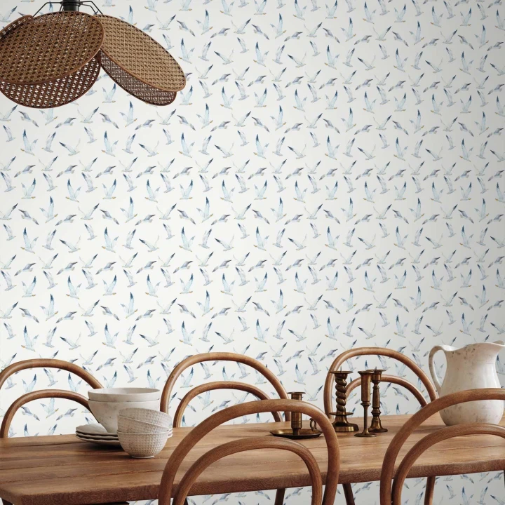 Tapeta - Latające mewy