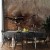 Fototapeta - Skalna abstrakcja - brązowobeżowy deseń w stylu pękniętego kamienia