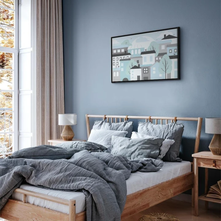 Obraz - Kolorowe miasteczko (1-częściowy) szeroki