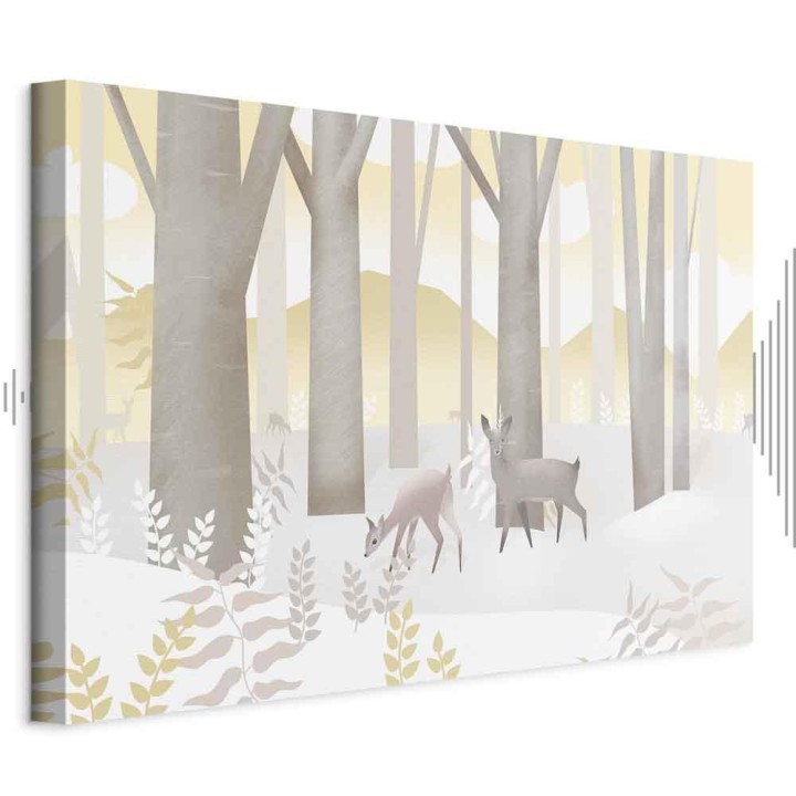 Obraz - Bajkowy las (1-częściowy) szeroki - trzeci wariant