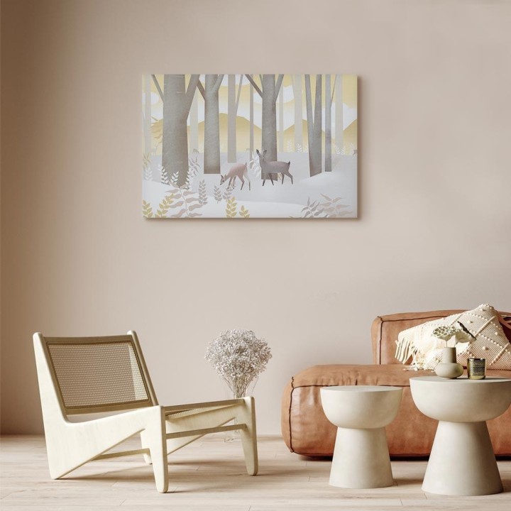 Obraz - Bajkowy las (1-częściowy) szeroki - trzeci wariant