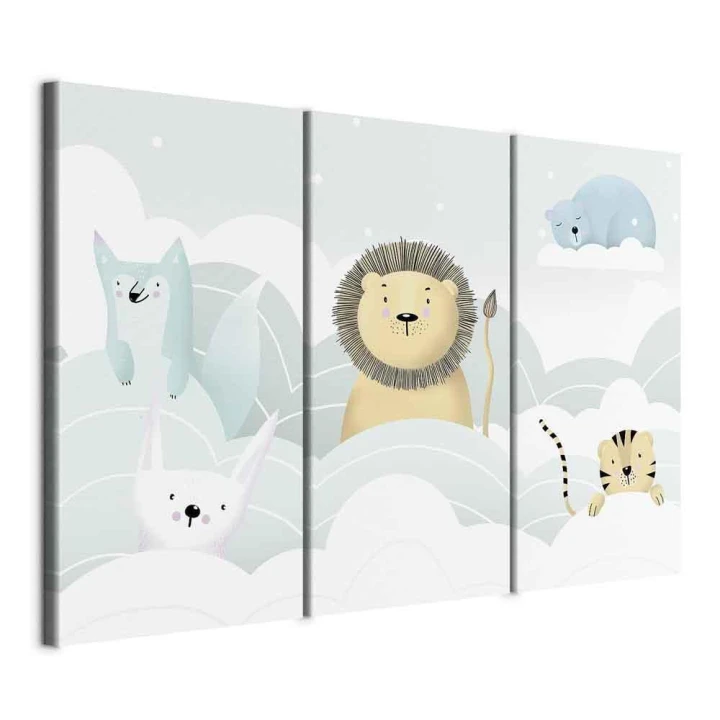 Obraz - Bajkowe zoo (3-częściowy)