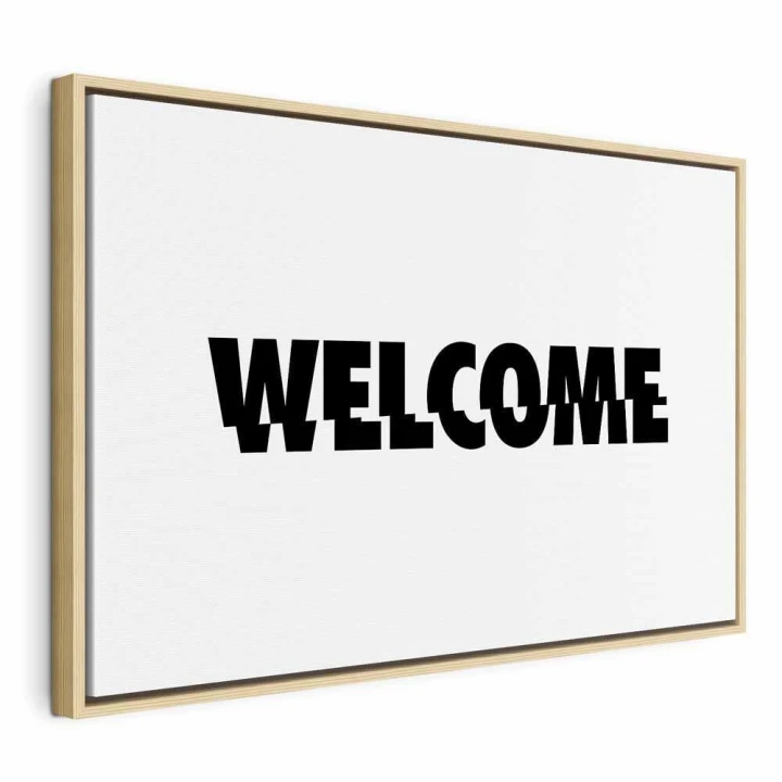Obraz - Welcome (1-częściowy) szeroki