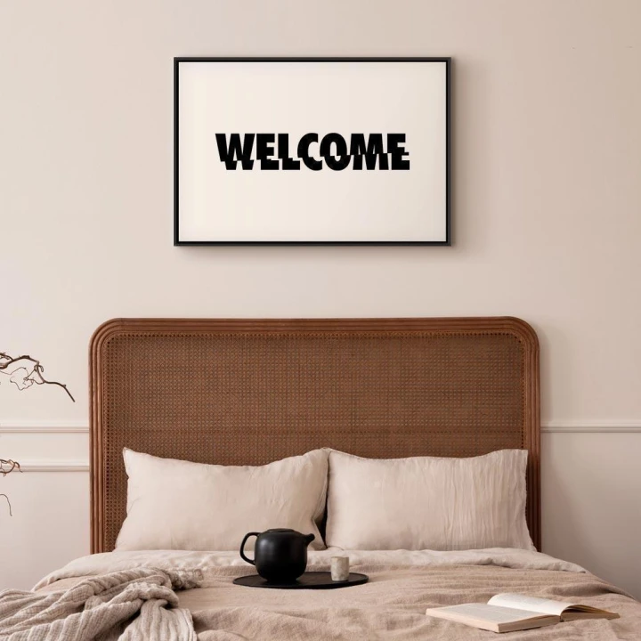 Obraz - Welcome (1-częściowy) szeroki