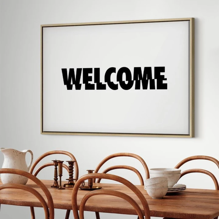 Obraz - Welcome (1-częściowy) szeroki