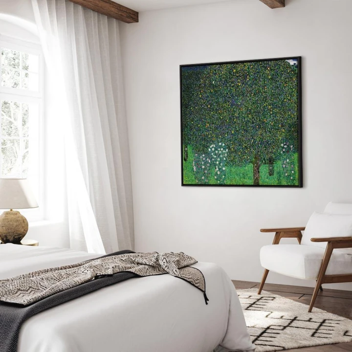 Obraz - Gustav Klimt – Róże wśród drzew