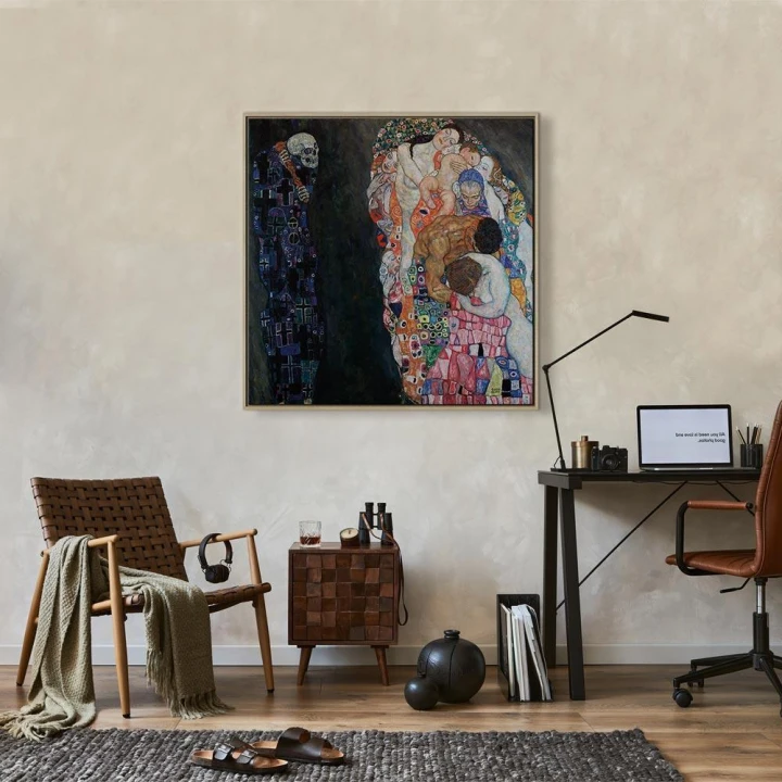Obraz - Gustav Klimt – Śmierć i życie