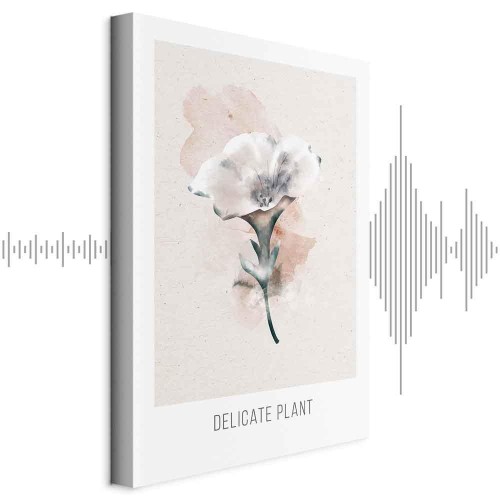 Obraz - Delikatna roślina (1-częściowy) pionowy