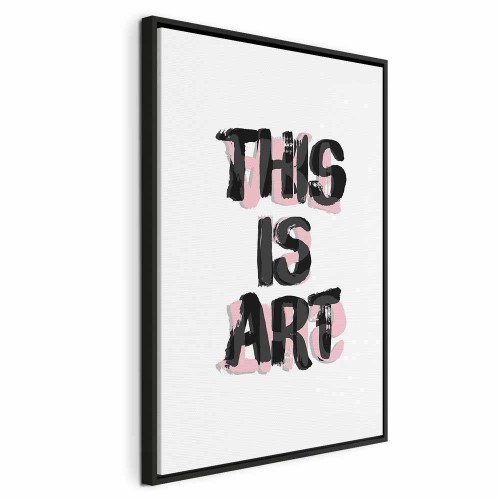Obraz - This Is Art (1-częściowy) pionowy
