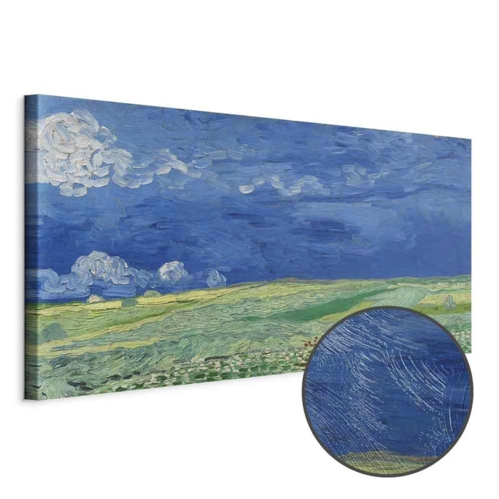 Obraz - Vincent van Gogh – Pole pszenicy przed burzą