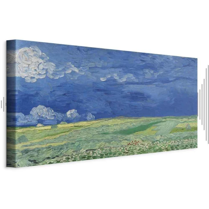 Obraz - Vincent van Gogh – Pole pszenicy przed burzą