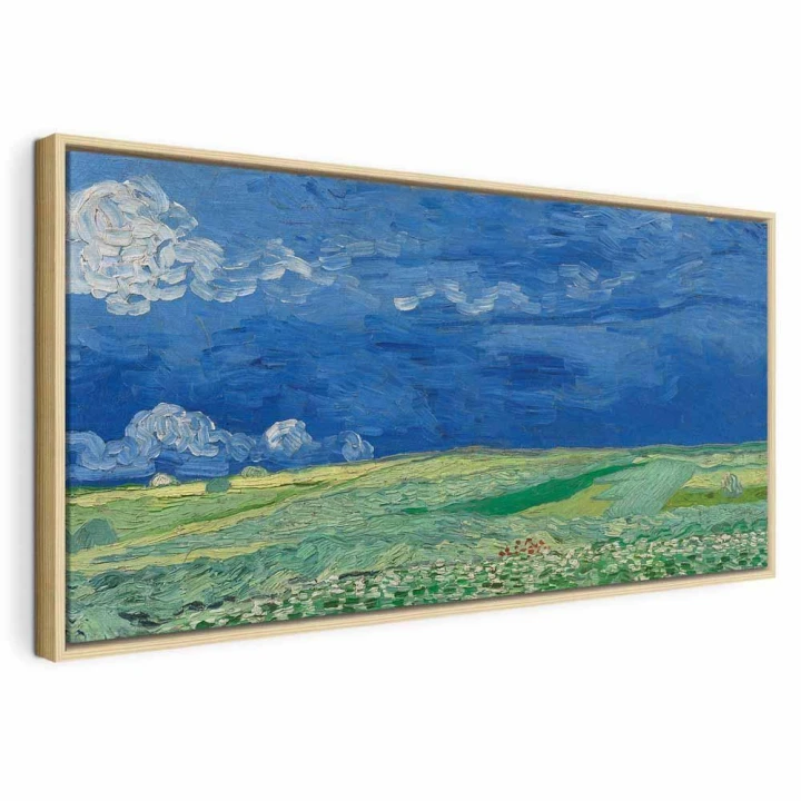 Obraz - Vincent van Gogh – Pole pszenicy przed burzą