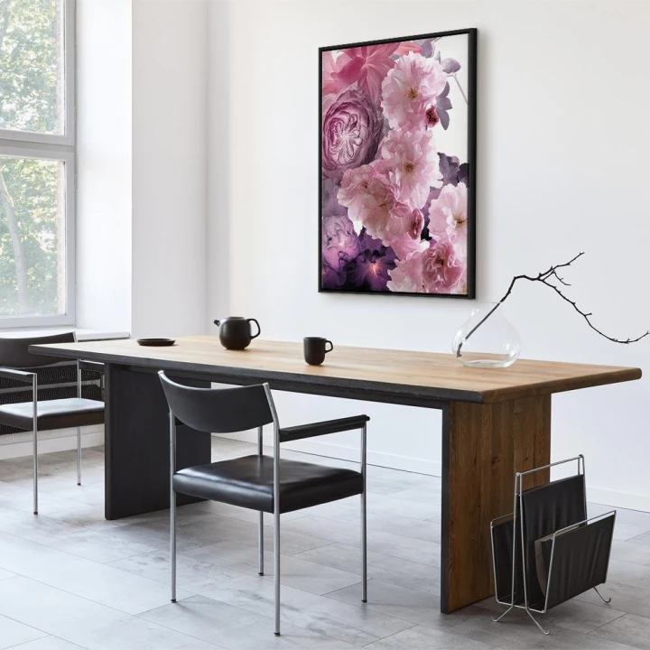 Obraz - Ogród kwiatowych zapachów (1-częściowy) - natura w różowym odcieniu