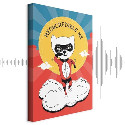 Obraz - Szanowny kot (1-częściowy) pionowy