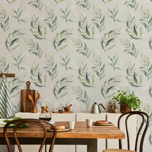 Tapeta - Taneczna zieleń