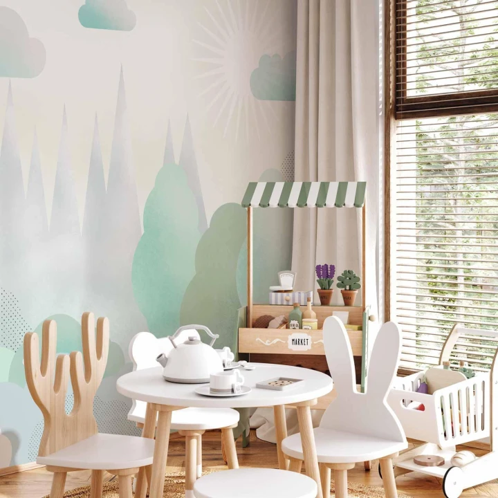 Fototapeta - Bajkowy las