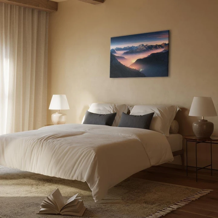 Obraz - Górskie tchnienie (1-częściowy) szeroki - pierwszy wariant