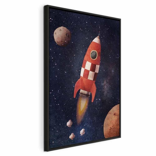 Obraz - Rakietą w nieznane (1-częściowy) pionowy