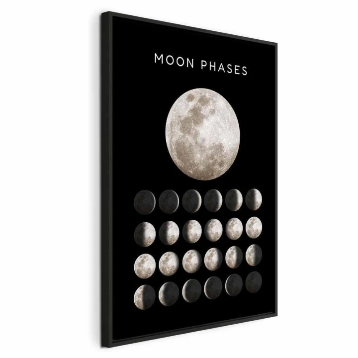 Obraz - Fazy księżyca (1-częściowy) pionowy