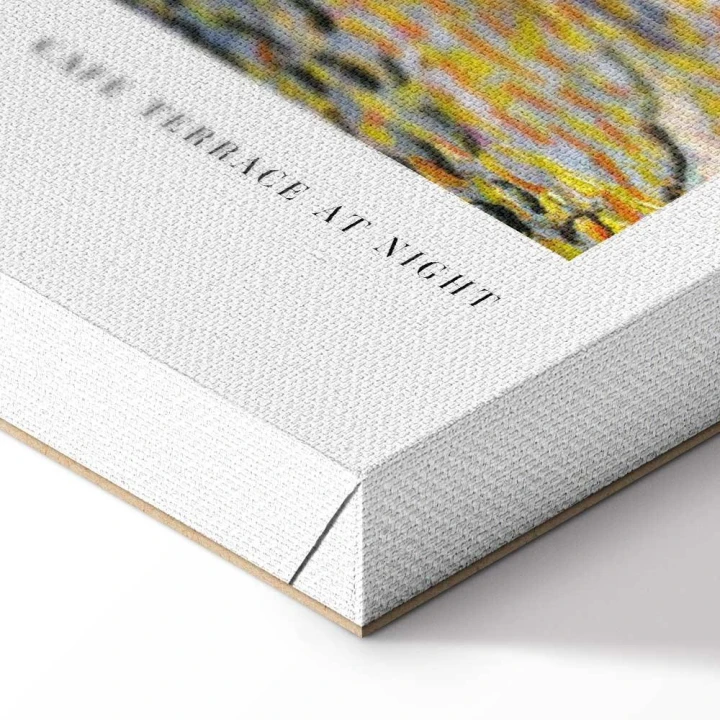 Obraz - Kawiarenka nocą (1-częściowy) pionowy