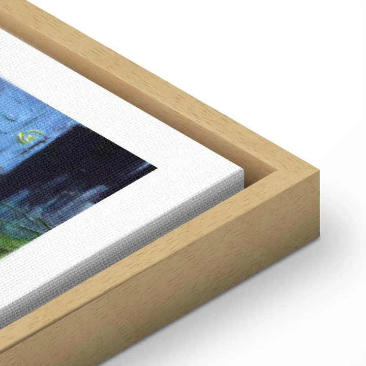 Obraz - Kawiarenka nocą (1-częściowy) pionowy