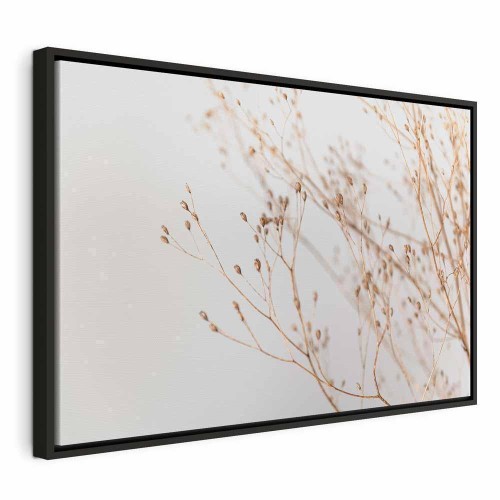 Obraz - Minimalistyczna gałązka (1-częściowy) szeroki