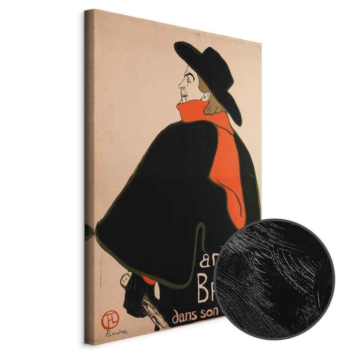 Obraz - Aristide Bruant: Dans son cabaret (1-częściowy) pionowy