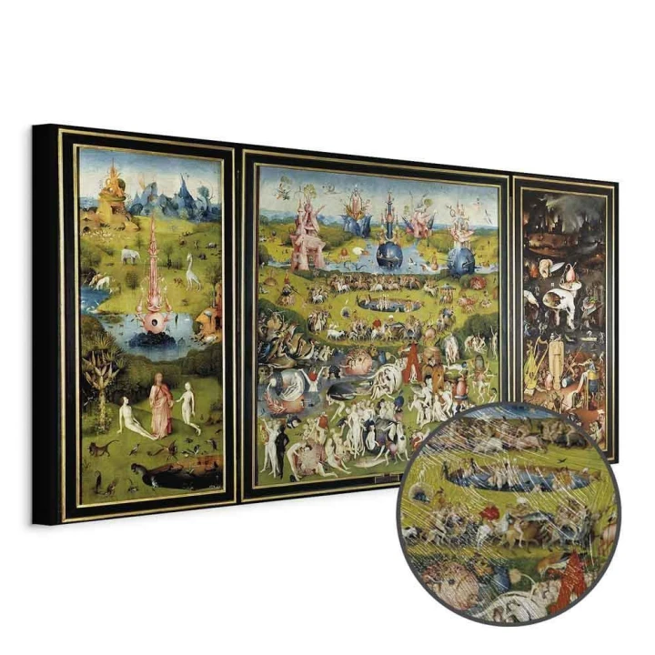 Obraz - Hieronim Bosch – Ogród ziemskich rozkoszy