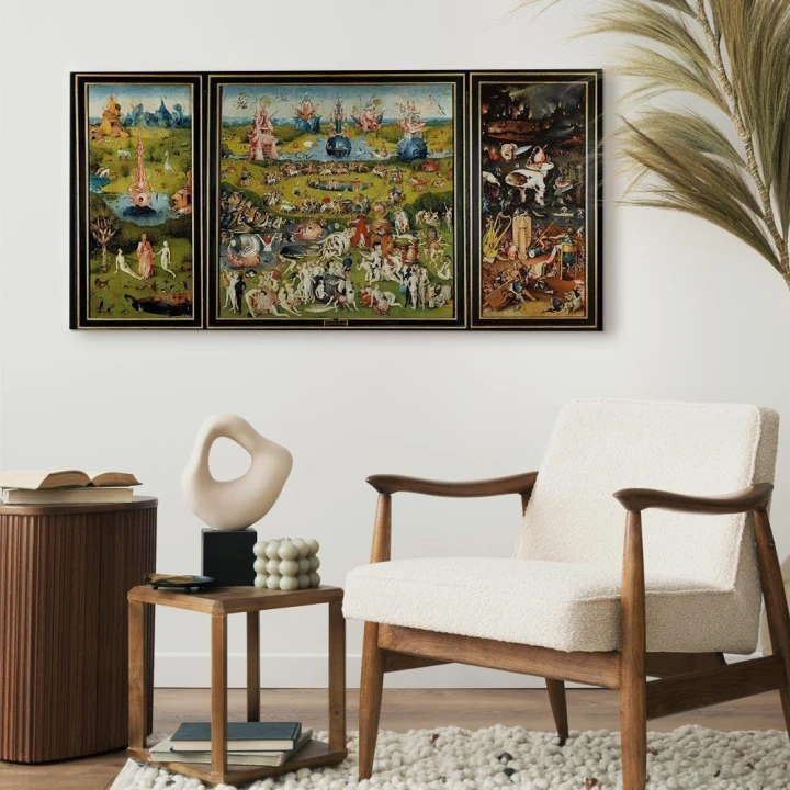 Obraz - Hieronim Bosch – Ogród ziemskich rozkoszy