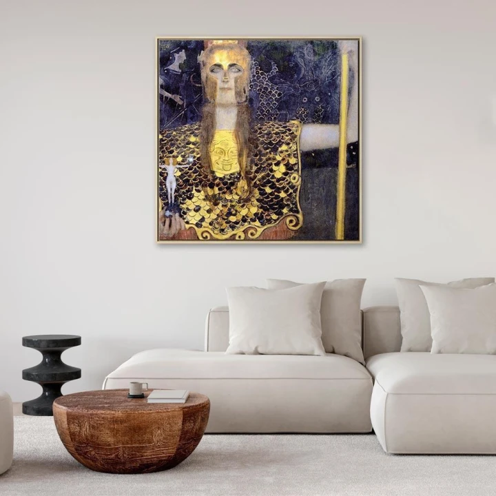 Obraz - Gustav Klimt – Pallas Atena