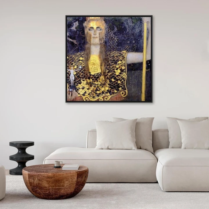 Obraz - Gustav Klimt – Pallas Atena