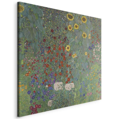 Obraz - Gustav Klimt – Ogród wiejski ze słonecznikami