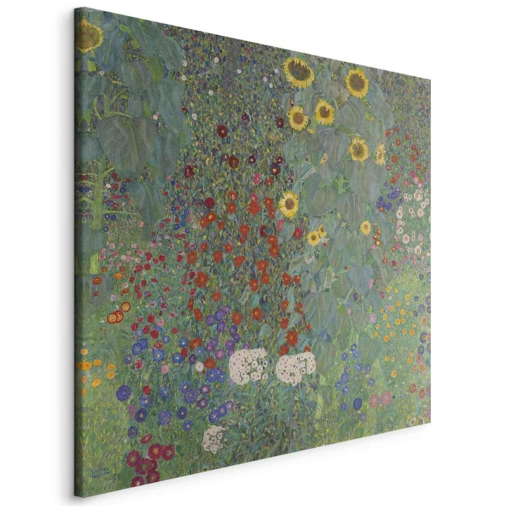 Obraz - Gustav Klimt – Ogród wiejski ze słonecznikami