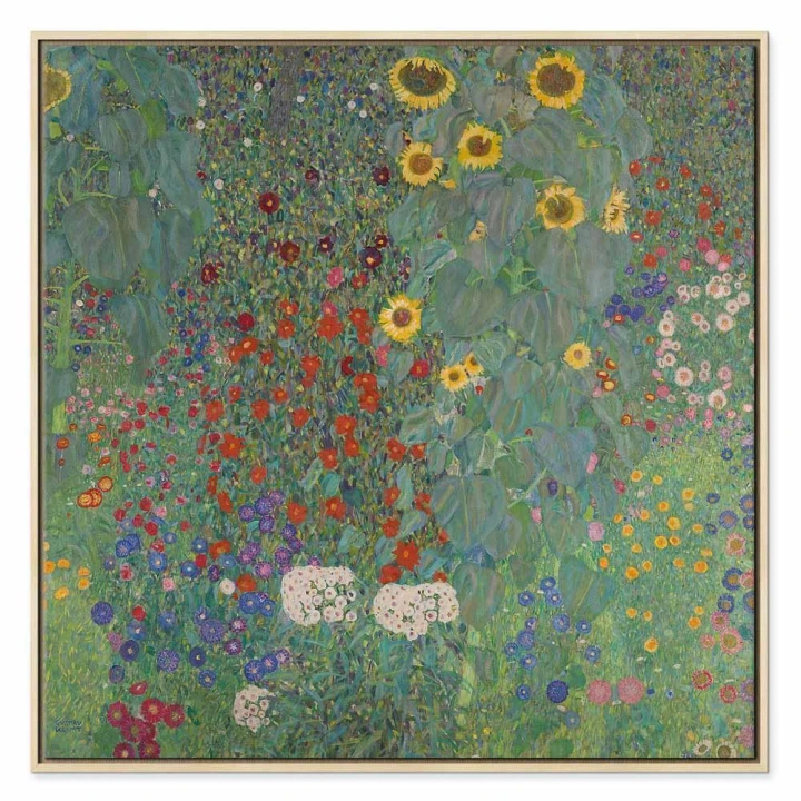 Obraz - Gustav Klimt – Ogród wiejski ze słonecznikami