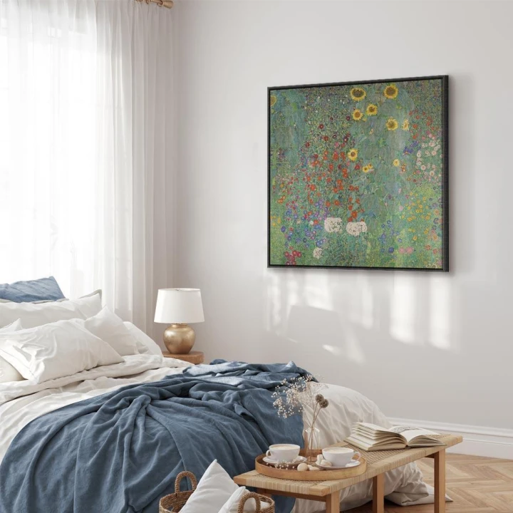 Obraz - Gustav Klimt – Ogród wiejski ze słonecznikami