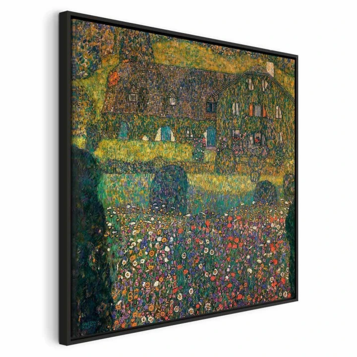 Obraz - Gustav Klimt – Country House on the Attersee Lake