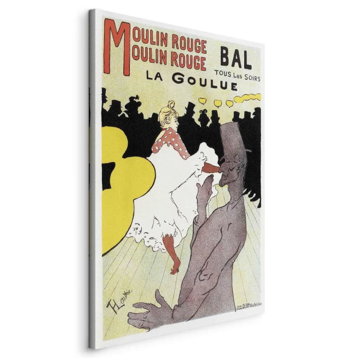 Obraz - Henri de Toulouse-Lautrec – Moulin Rouge - La Goulue