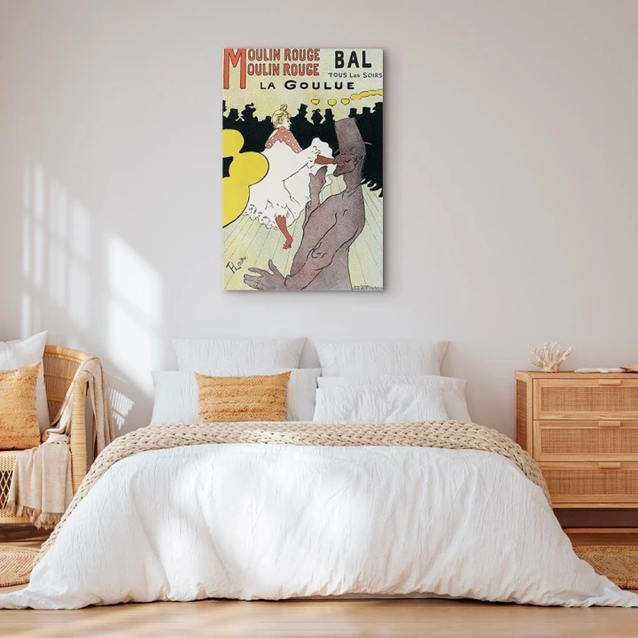 Obraz - Henri de Toulouse-Lautrec – Moulin Rouge - La Goulue