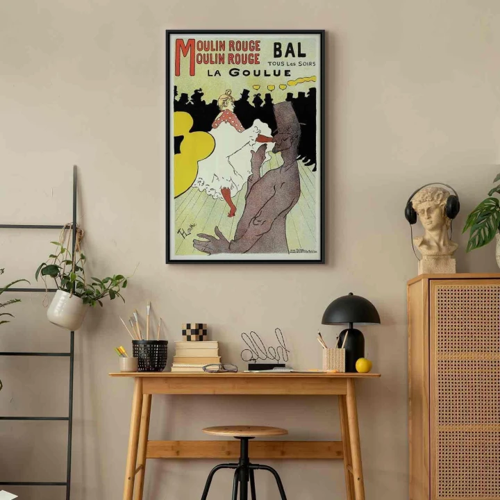 Obraz - Henri de Toulouse-Lautrec – Moulin Rouge - La Goulue