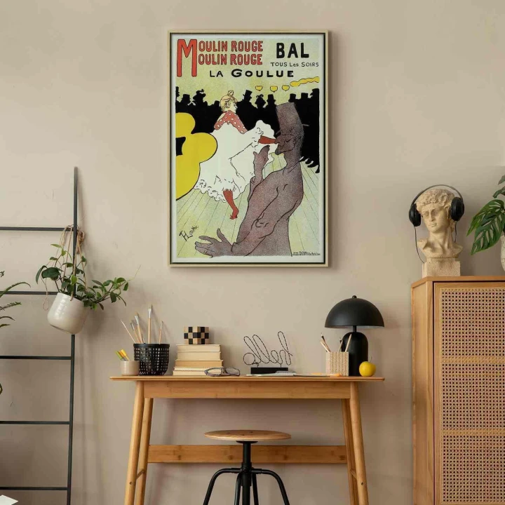 Obraz - Henri de Toulouse-Lautrec – Moulin Rouge - La Goulue