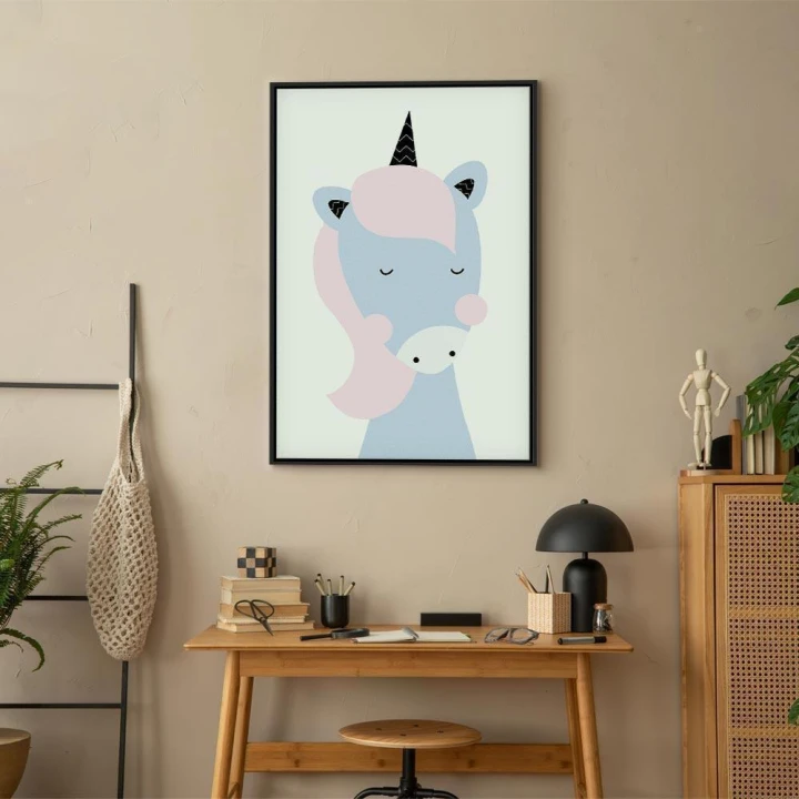 Obraz - Słodki jednorożec (1-częściowy) pionowy