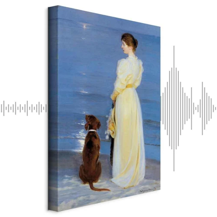 Obraz - Peder Severin Kroyer – Letni wieczór w Skagen