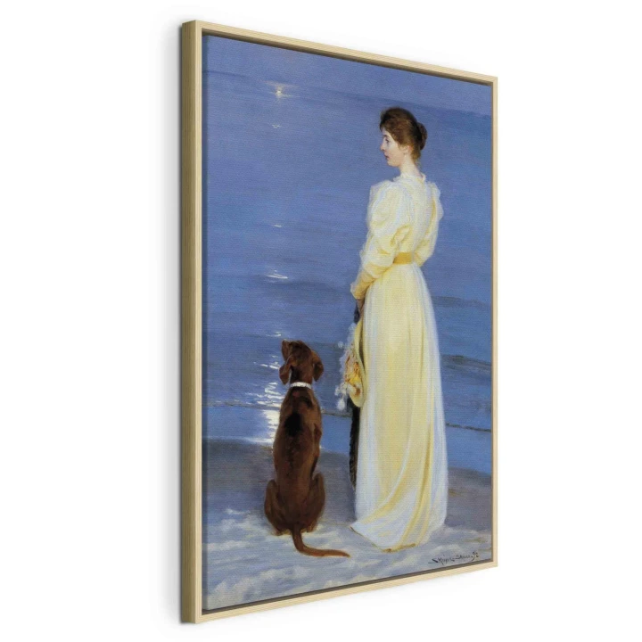 Obraz - Peder Severin Kroyer – Letni wieczór w Skagen