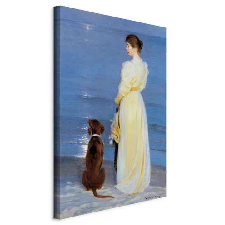Obraz - Peder Severin Kroyer – Letni wieczór w Skagen