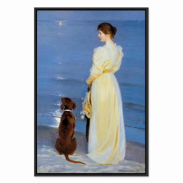 Obraz - Peder Severin Kroyer – Letni wieczór w Skagen