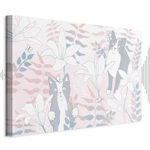 Obraz - Kocie sprawy (1-częściowy) szeroki - drugi wariant