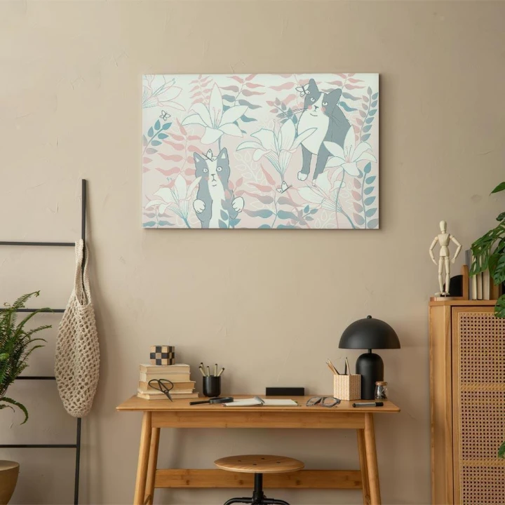 Obraz - Kocie sprawy (1-częściowy) szeroki - drugi wariant