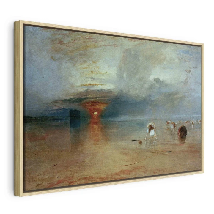 Obraz - William Turner – Plaża Calais, odpływ